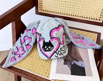 Alt Bunny Ear Baseball Cap
