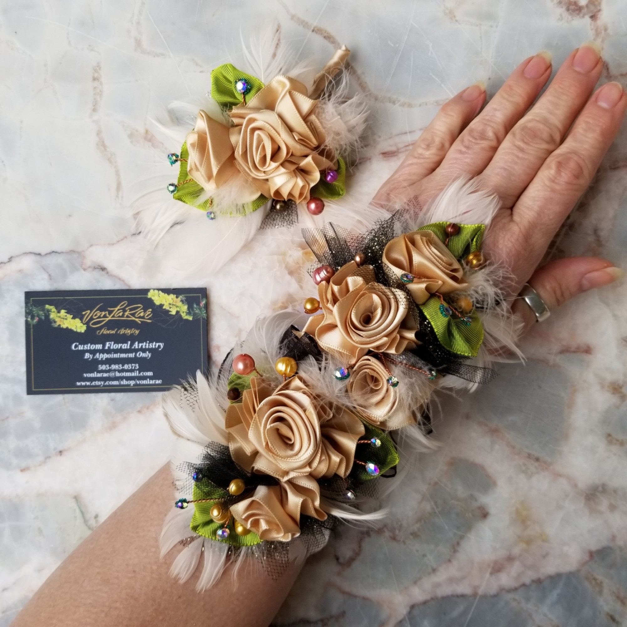 green emerald velvet dress Amazon.com: USIX 2pc Pack-Handmade Artificial Flower Rose with Gold Leaves  Ribbons Artificial Pearls Wrist Corsage & Men's Lapel Boutonniere Pin Combo  Set Package for Wedding Party Prom Homecoming (Corsage Pack) : Home