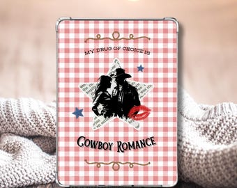 Capa para Kindle com tema de romance country | Imprimível para Kindle | Capa transparente | Estética para Kindle | Kindle Paperwhite e Basic | Download digital