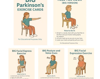 Movement & Mobility Exercises (Parkinson’s Friendly) | Printable Movement Guide | PDF