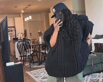 Sudadera con capucha gruesa