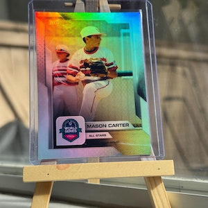 Custom Sports Trading Card – Personalized Player Keepsake Legacy Holo - Chrome