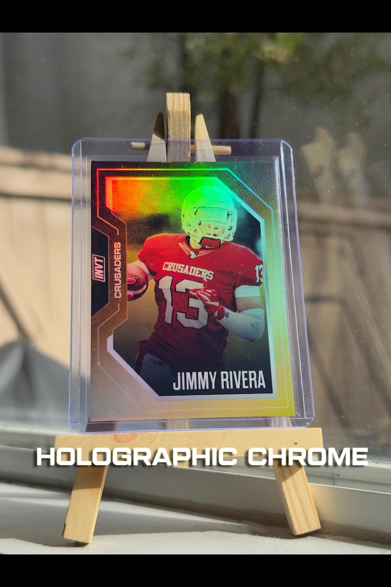 Custom Sports Trading Card – Personalized Player Keepsake image 12