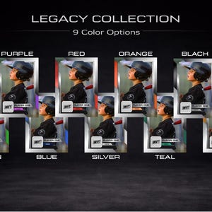 Custom Sports Trading Card – Personalized Player Keepsake image 14