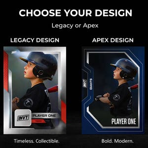 Custom Sports Trading Card – Personalized Player Keepsake image 3