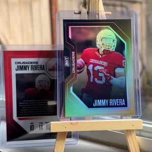 Custom Sports Trading Card – Personalized Player Keepsake Apex Holo - Chrome