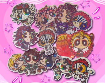 Pegatinas de Demon Slayer PPG
