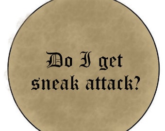 Dnd Sneak Attack - Etsy