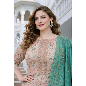 ethnic pk green dress ethnic pk party wear
