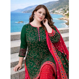 Bandhani Dress - Etsy UK