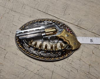 Handmade Gun Belt Buckle