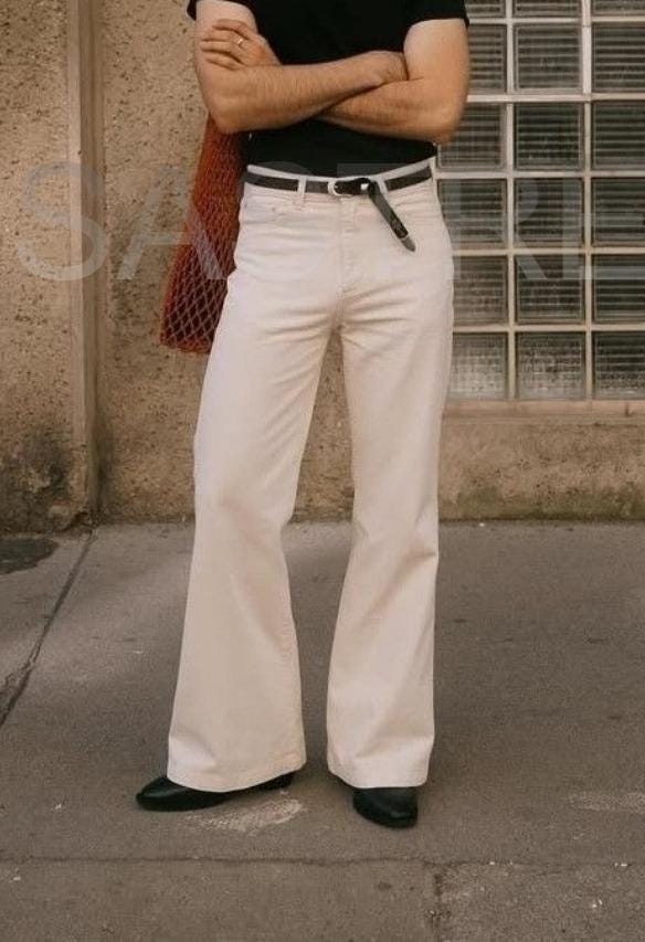 Mens 70s White Trousers - Etsy