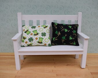 Miniature Pillows for St. Patrick's Day