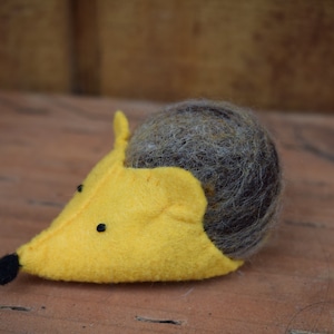 Needle Felted Hedgehog Pincushion