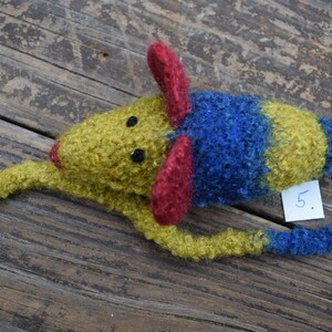 Felted Cat Toy Mouse image 5