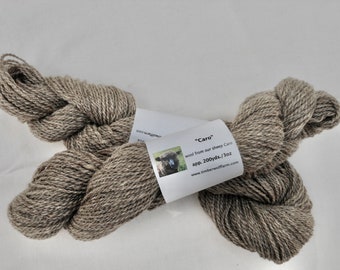 Natural Colored Wool Yarn