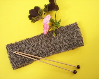 Patrón de tejido para una diadema.