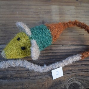 Felted Cat Toy Mouse image 3