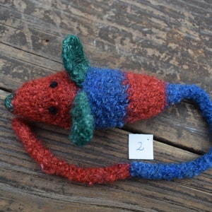 Felted Cat Toy Mouse image 2