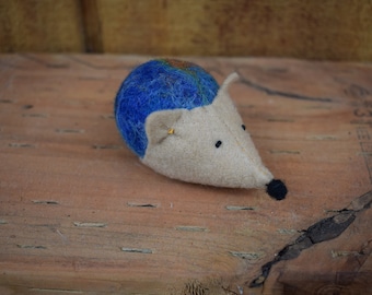 Needle Felted Hedgehog Pincushion