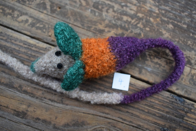 Felted Cat Toy Mouse image 4