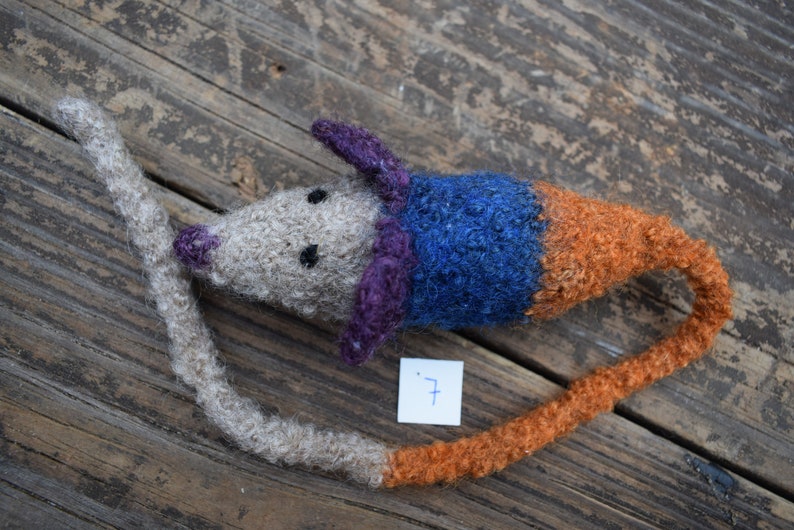 Felted Cat Toy Mouse image 7