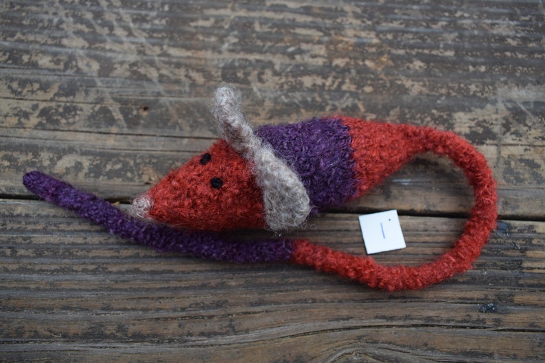 Felted Cat Toy Mouse image 1