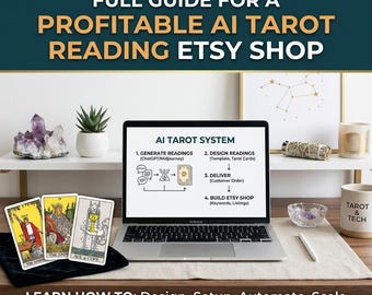 Full Guide for a Profitable AI Tarot Reading Etsy Shop