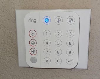 Plastväggfäste för Ring Alarm-knappsats (Gen 2)