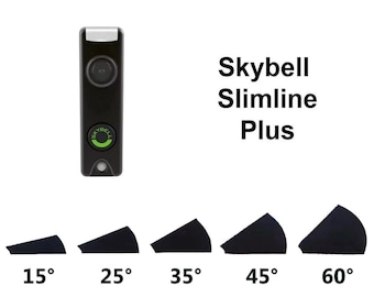 Winkel Halterung Keil für Skybell Slimline Türklingel 15 25 35 45 60 grad