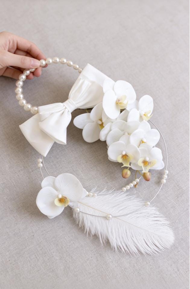Pearl Hoop Bouquet - Etsy