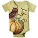 Reviewed by Anonymous reviewed Pumpkin Owl Onesie, Personalized Baby Girl Romper, Custom Fall Onesies
