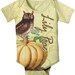 Reviewed by Anonymous reviewed Pumpkin Owl Onesie, Personalized Halloween Baby Girl Romper, Custom Fall Onesies