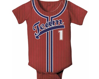 baby baseball jersey plain