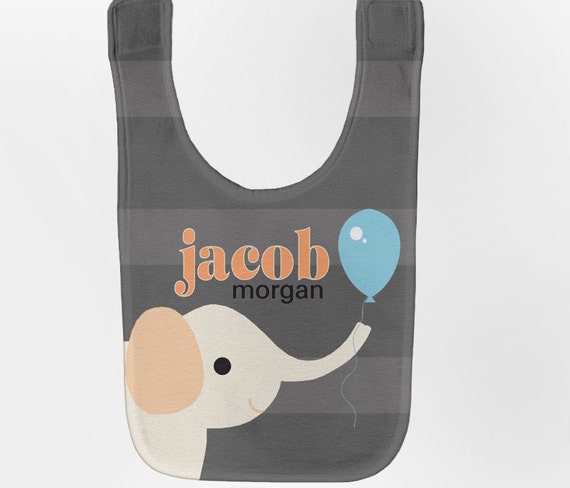 elephant baby bibs