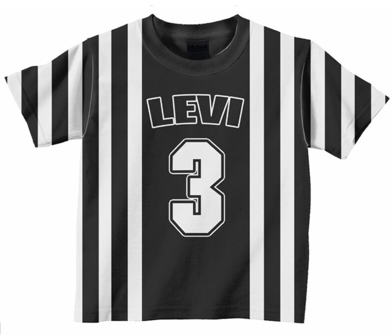 Referee Tshirt Personalized Boy's Sport Ref Jersey Etsy UK