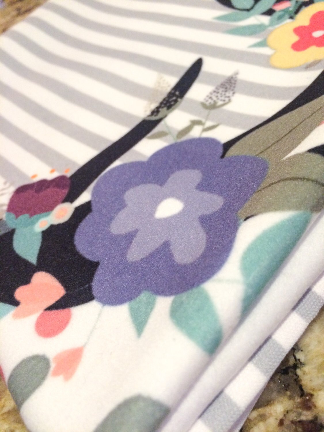 Personalized Baby Blanket Floral Deer Antler Custom Etsy