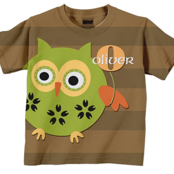 Owl Shirt Etsy