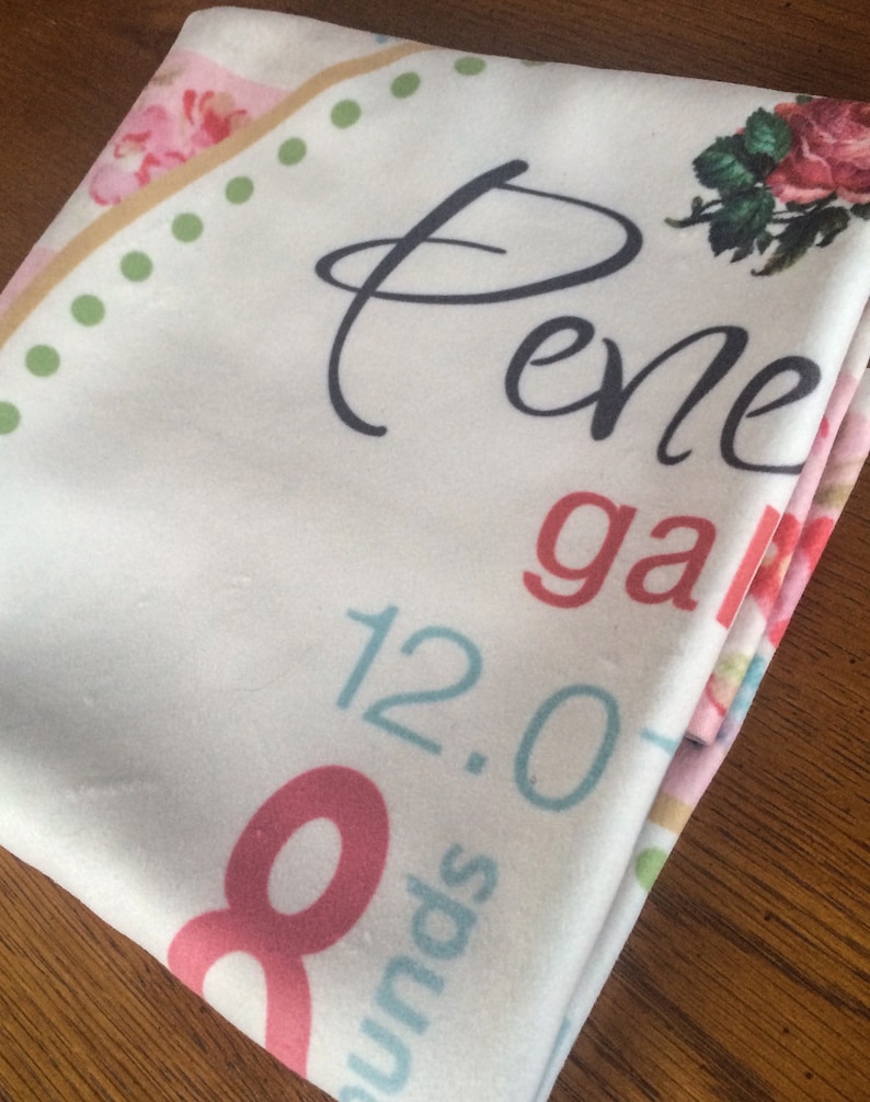 Personalized Baby Blanket Green and Aqua Chevron Baby Etsy