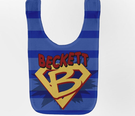 superhero baby bibs