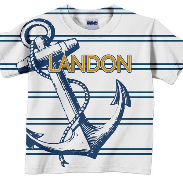 Anchor T Shirt - Etsy