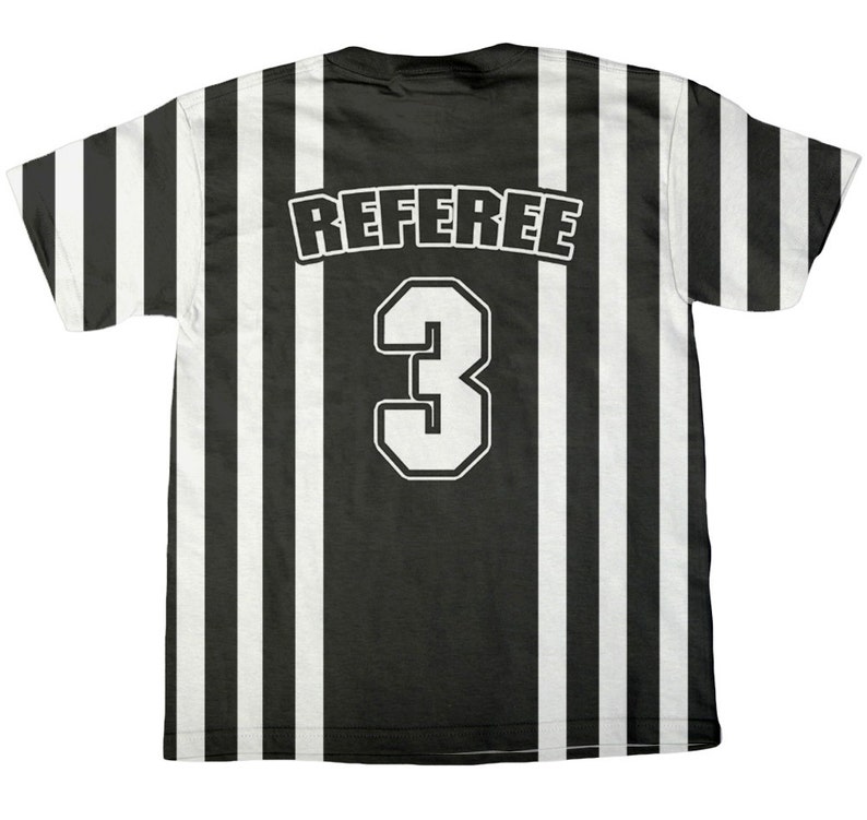 Referee T-Shirt Personalized Boy's Sport Ref Jersey | Etsy