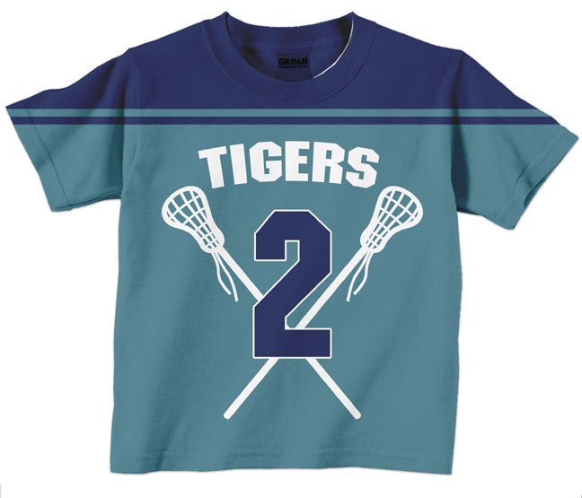 Personalized Lacrosse Shirt Sport Jersey TShirt Any Etsy