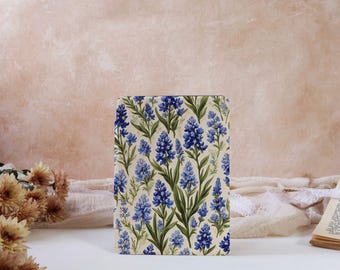 Blue Flowers Kindle Case For Kindle 11/10th Gen 6", Kindle Paperwhite 12/11/10th 6.8"6", Kobo Clara Case, All New Kindle Case With Auto Wake