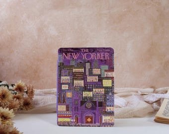 New Yorker Kindle Case For Kindle 11/10th Gen 6", Kindle Paperwhite 12/11/10th 6.8"6", Kobo Clara Case, All New Kindle Case With Auto Wake
