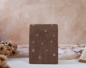 Stars Brown Kindle Case For Kindle 11/10th Gen 6", Kindle Paperwhite 12/11/10th 6.8"6", Kobo Clara Case, All New Kindle Case With Auto Wake