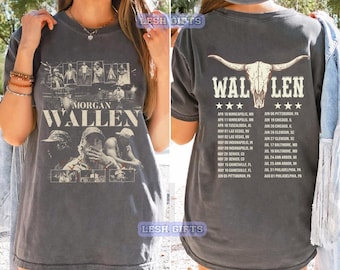 2-seitig Morgan Wallen immer noch das Problem Tour 2026 Shirt, Comfort Country Musik T-Shirt, Vintage Morgan Wallen Shirt, Fan Geschenk Top
