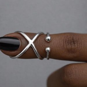 関節炎指固定リング、外側偏向用、調節可能な925スターリングシルバー、真鍮または銅製サポートリング、EDS、横曲げ用