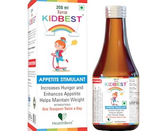 HealthBest Appetite Stimulant Syrup for Kids - 200ml
