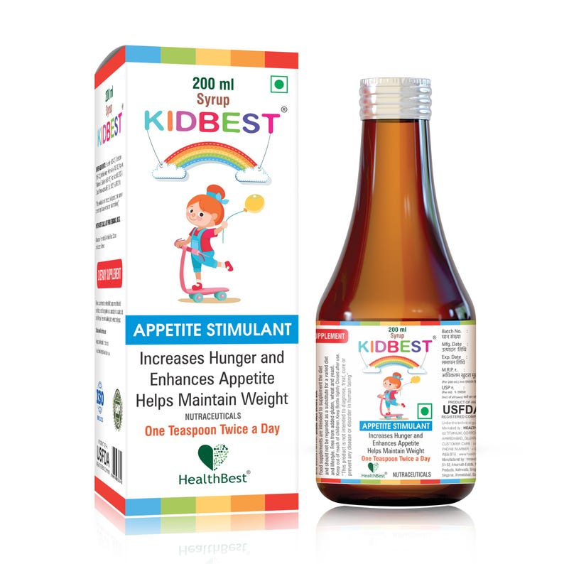 Healthbest Appetite Stimulant Syrup for Kids - 200ml - Etsy